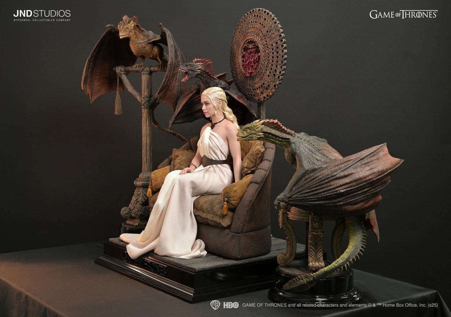 Preventa Resina Daenerys Targaryen Figura Game Of Thrones JND (Licencia) Estudio