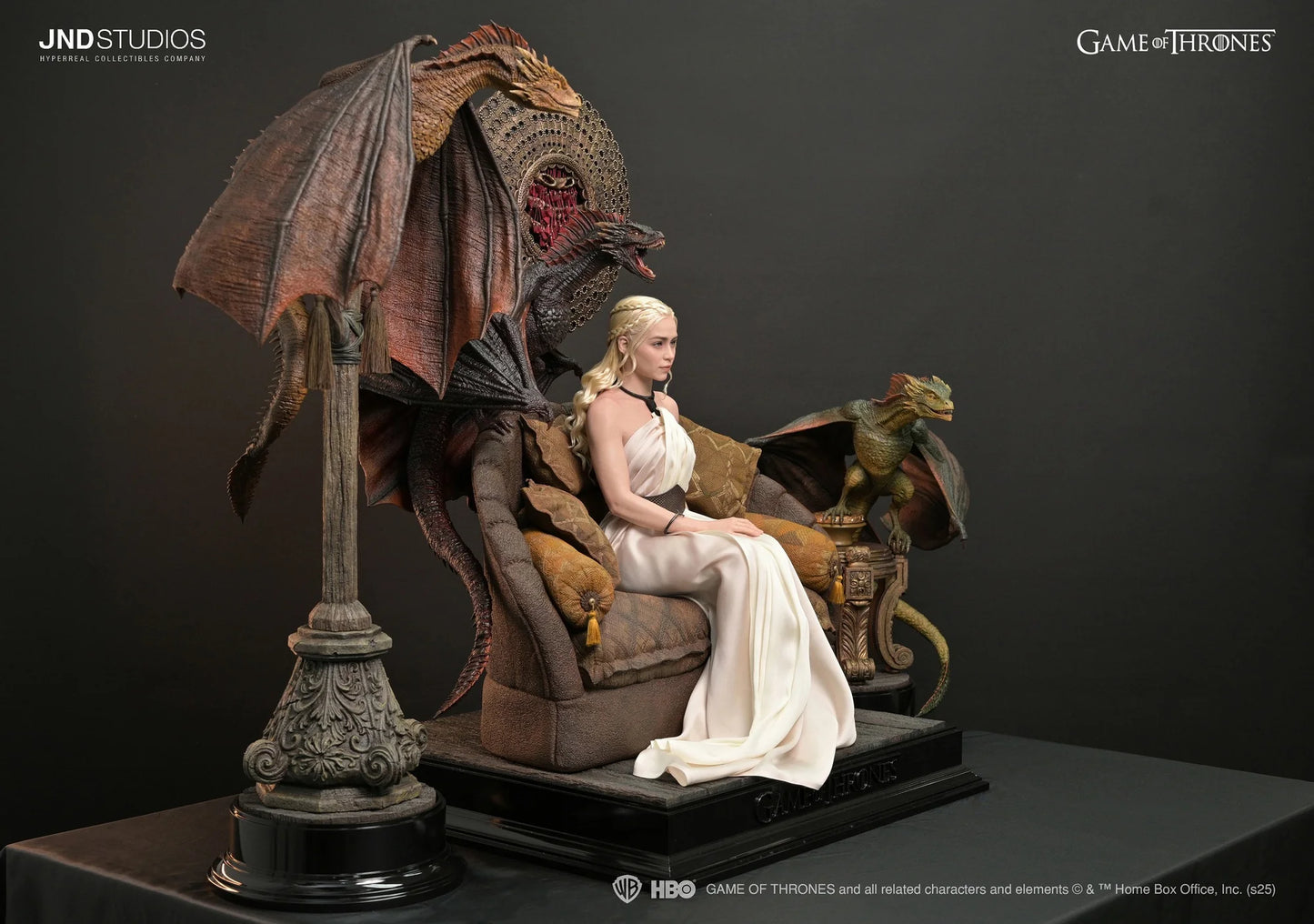 Preventa Resina Daenerys Targaryen Figura Game Of Thrones JND (Licencia) Estudio