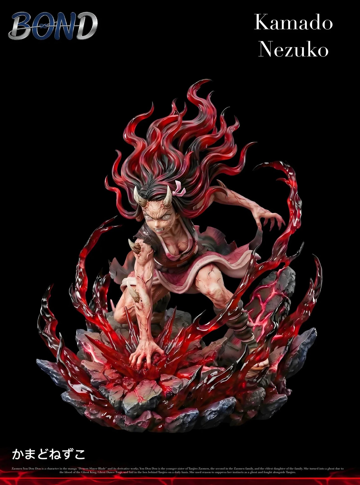 Preventa Resina Nezuko Kamado Figura Demon Slayer BOND Estudio