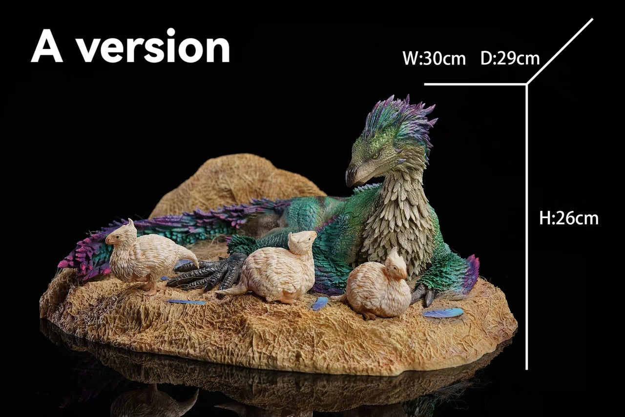 Preventa Resina Seikret Figura Monster Hunter Dragon Frontier Estudio