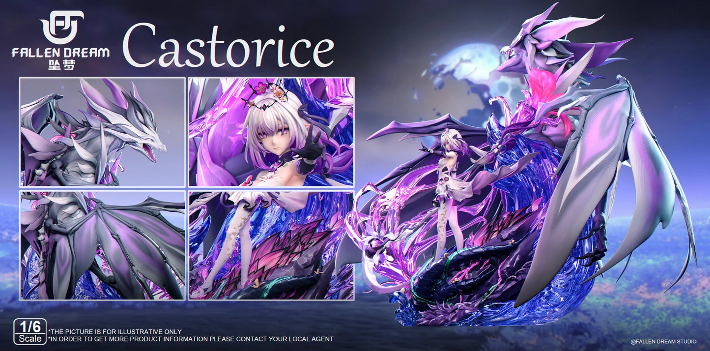 Preventa Resina Castorice  Figura Honkai: Star Rail Fallen Dream  Estudio