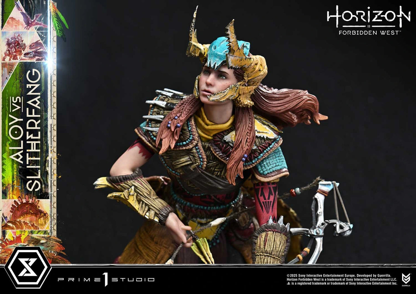 Preventa Resina Aloy vs. The Slitherfang Figura Horizon Forbidden West   Prime 1 (Licencia) Estudio