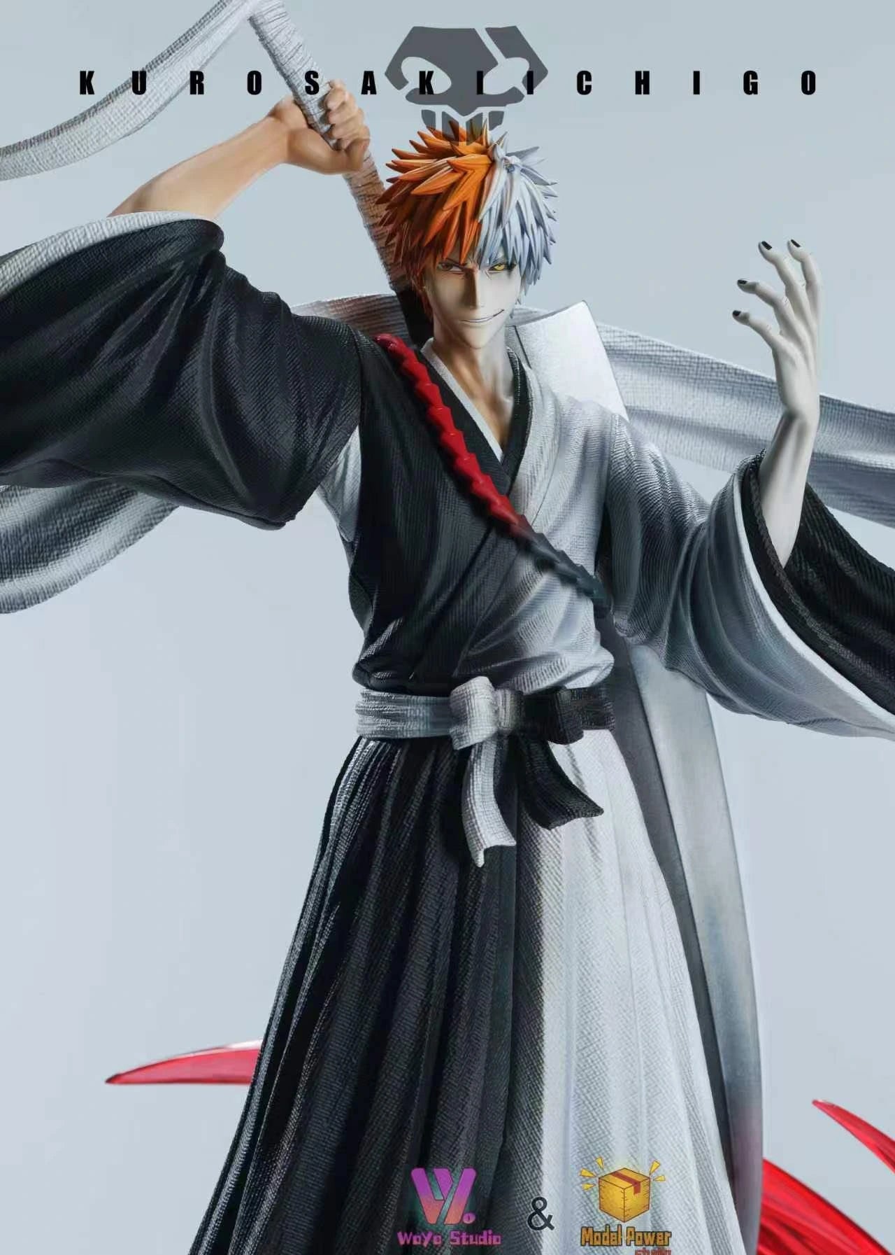Preventa Resina Kurosaki Ichigo Figura Bleach WoYo & Model Power Estudio