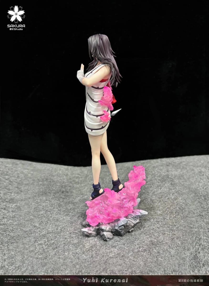 Preventa Resina Asuma & Kunerai Figura Naruto Sakura Estudio