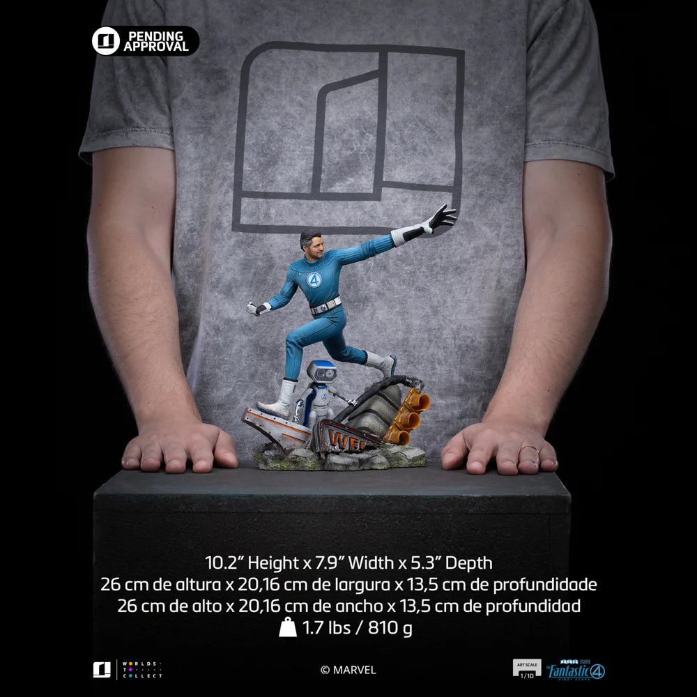Preventa Resina Reed Richards Figura Los Cuatro Fantásticos: primeros pasos  Iron (Licencia) Estudio