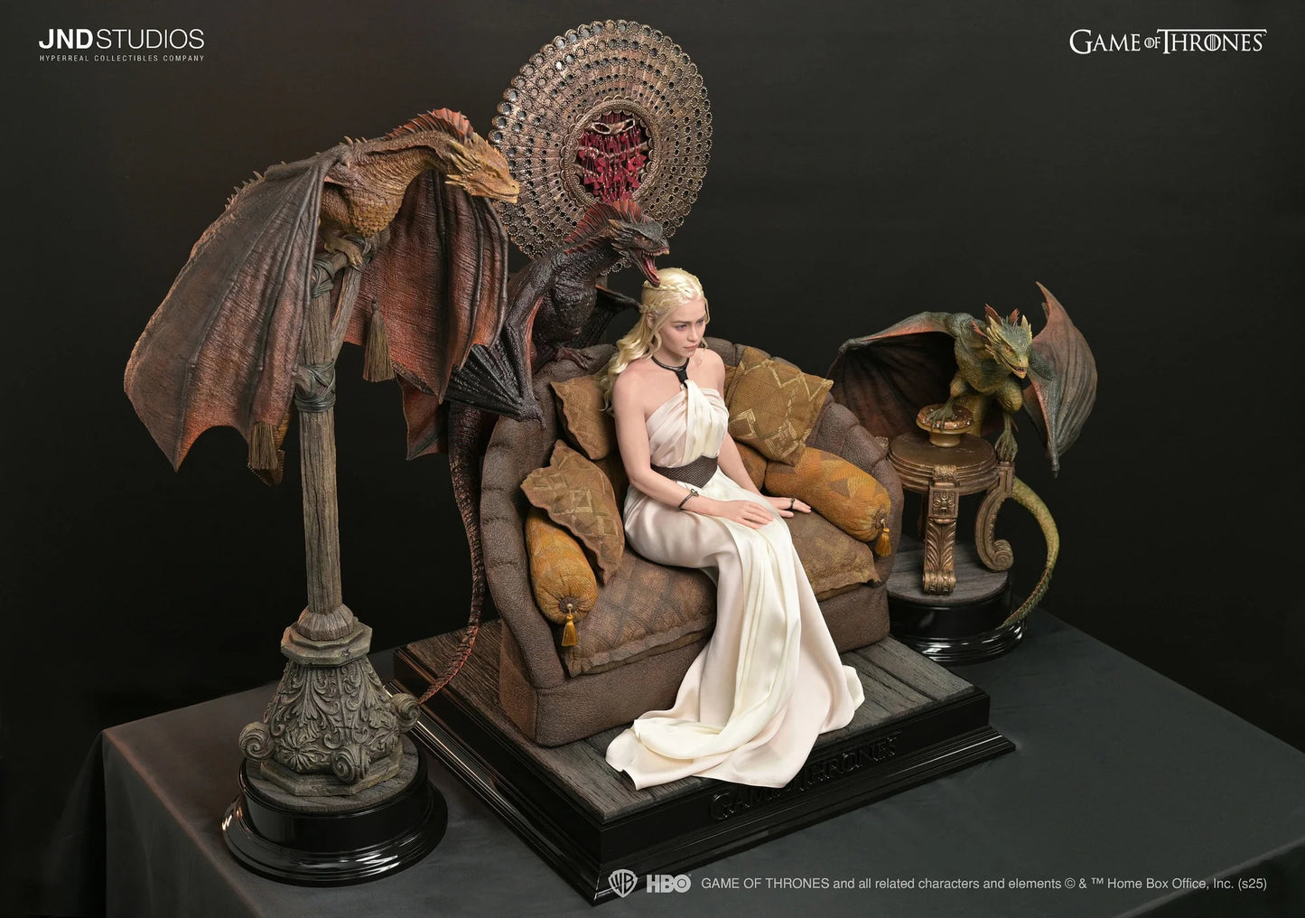 Preventa Resina Daenerys Targaryen Figura Game Of Thrones JND (Licencia) Estudio