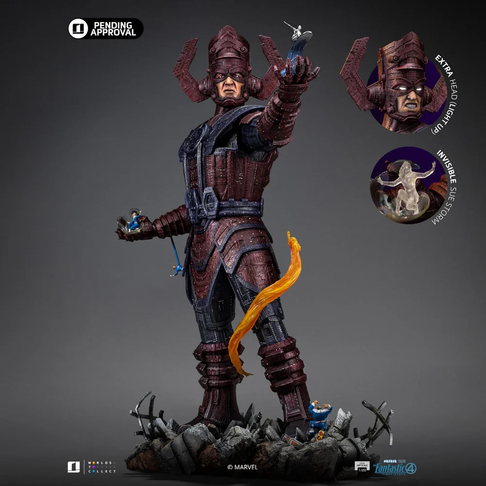 Preventa Resina Galactus Figura Los 4 Fantásticos: primeros pasos Iron (Licencia) Estudio