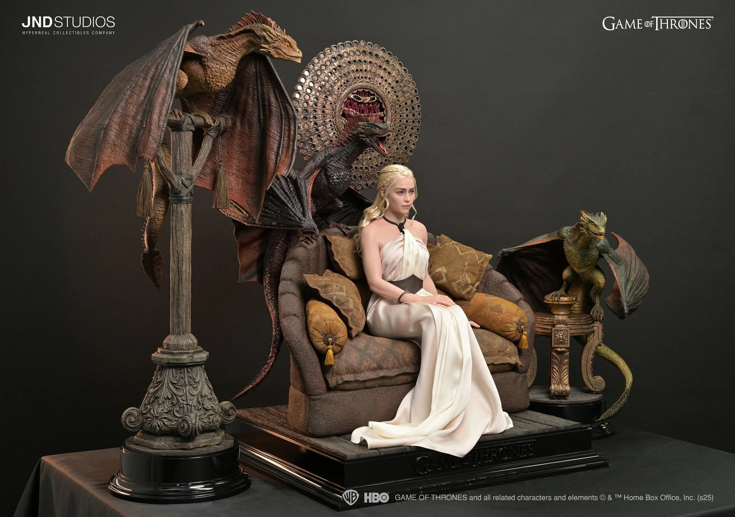Preventa Resina Daenerys Targaryen Figura Game Of Thrones JND (Licencia) Estudio