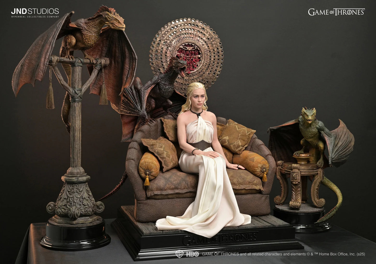 Preventa Resina Daenerys Targaryen Figura Game Of Thrones JND (Licencia) Estudio