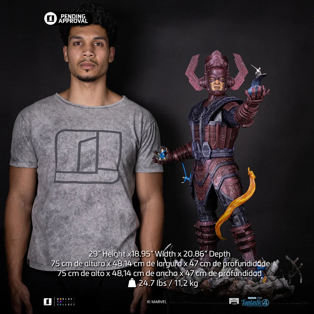 Preventa Resina Galactus Figura Los 4 Fantásticos: primeros pasos Iron (Licencia) Estudio