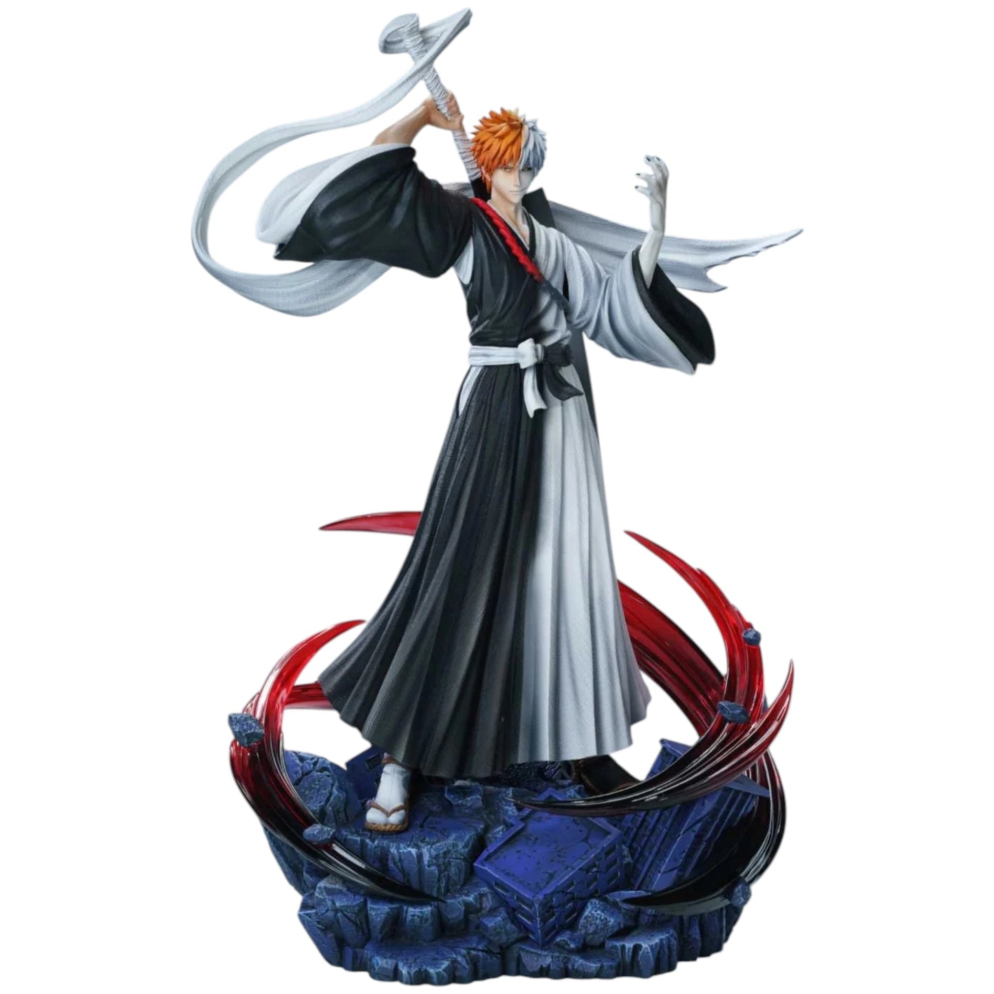 Preventa Resina Kurosaki Ichigo Figura Bleach WoYo & Model Power Estudio