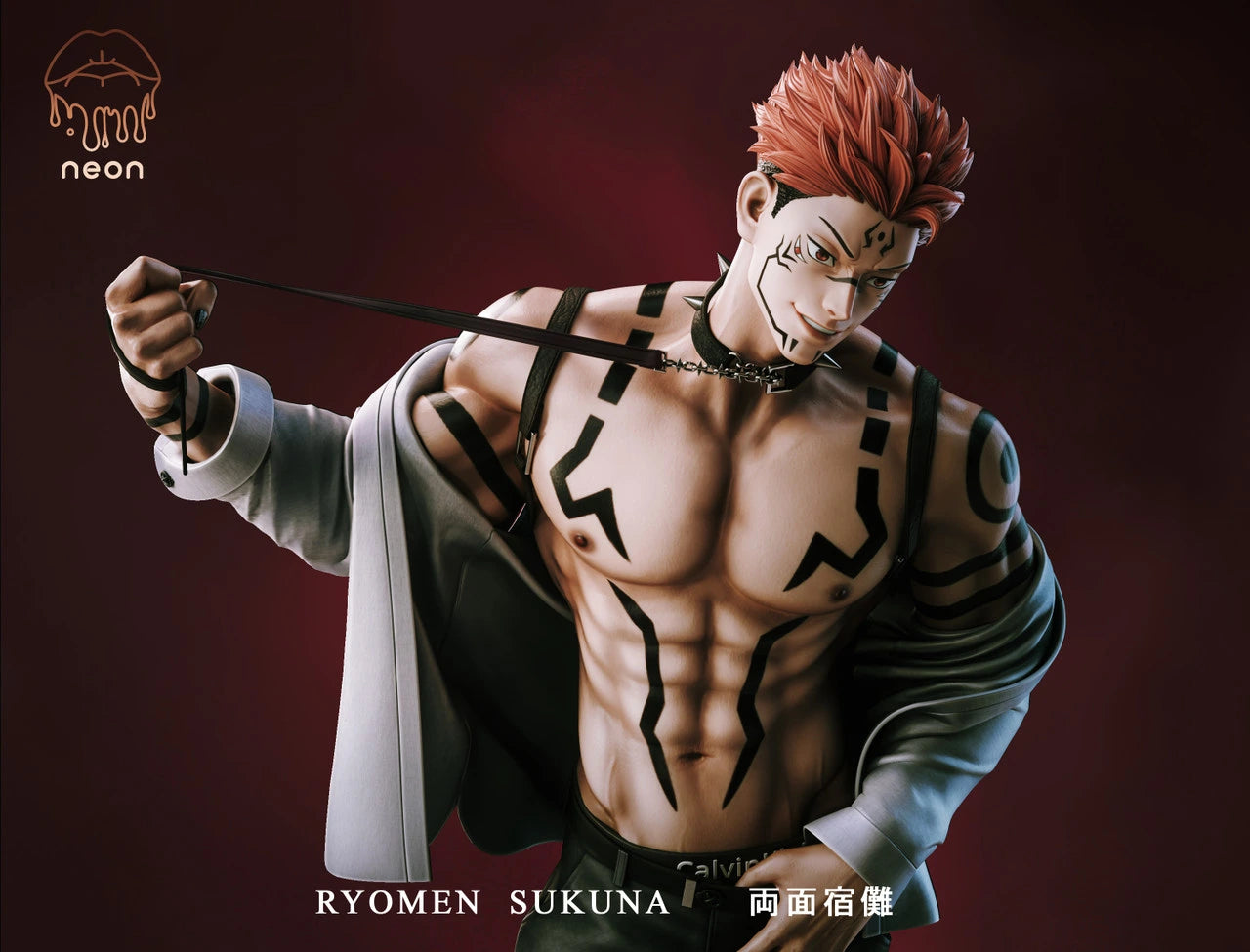 Preventa Resina Ryomen Sukuna Figura Jujutsu Kaisen 1/6 NEON Estudio