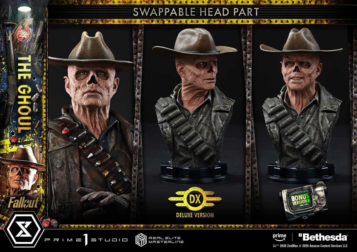 Preventa Resina The Ghoul Figura Fallout Prime 1 (Licencia) Estudio