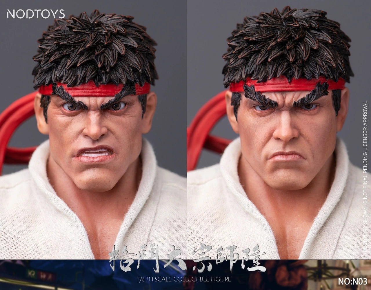 Preventa PVC/Silicona Ryu Figura Street Fighter NODTOYS Estudio