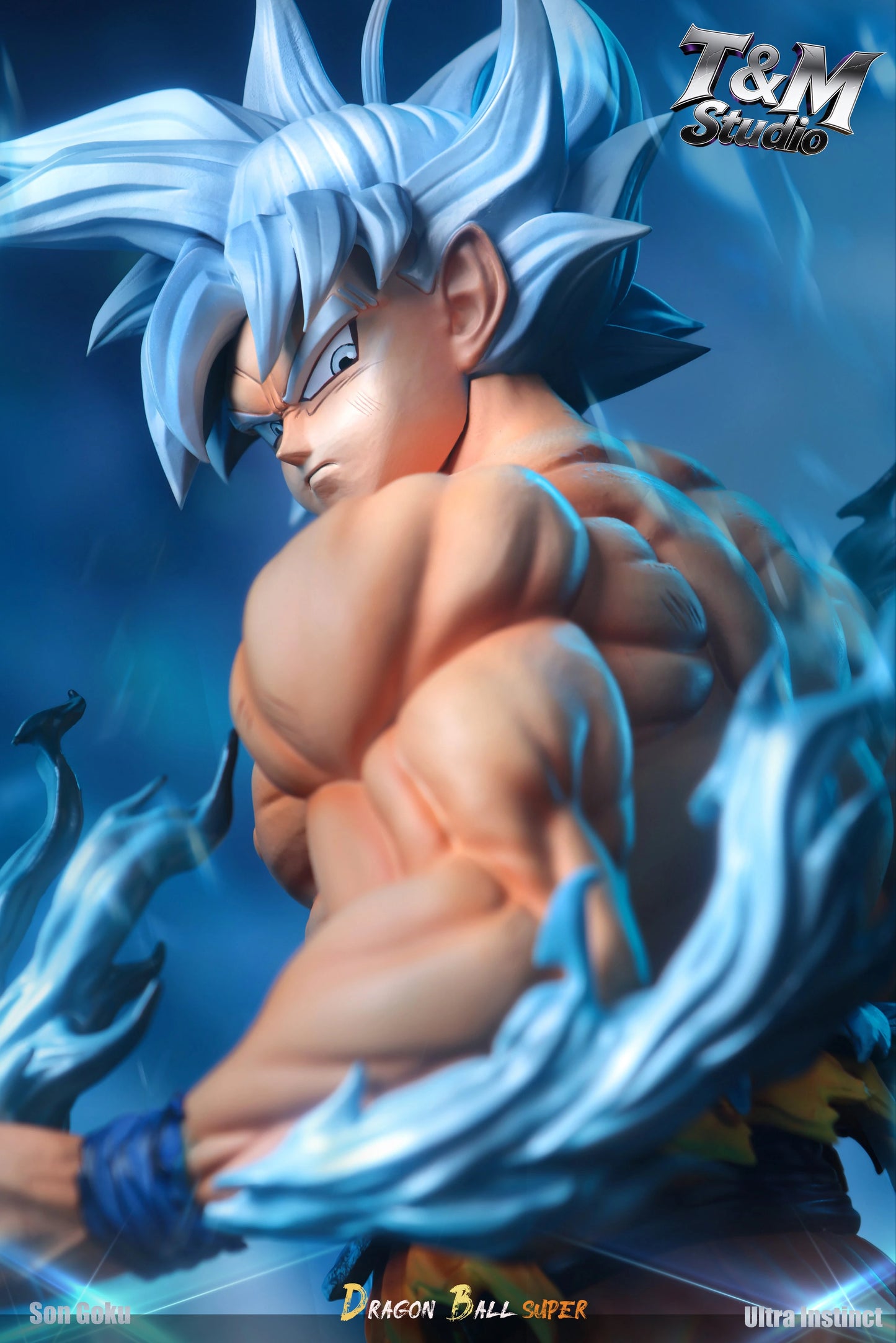 Preventa Resina Goku Ultra Instinto Figura Dragon Ball 1/6 T & M Estudio