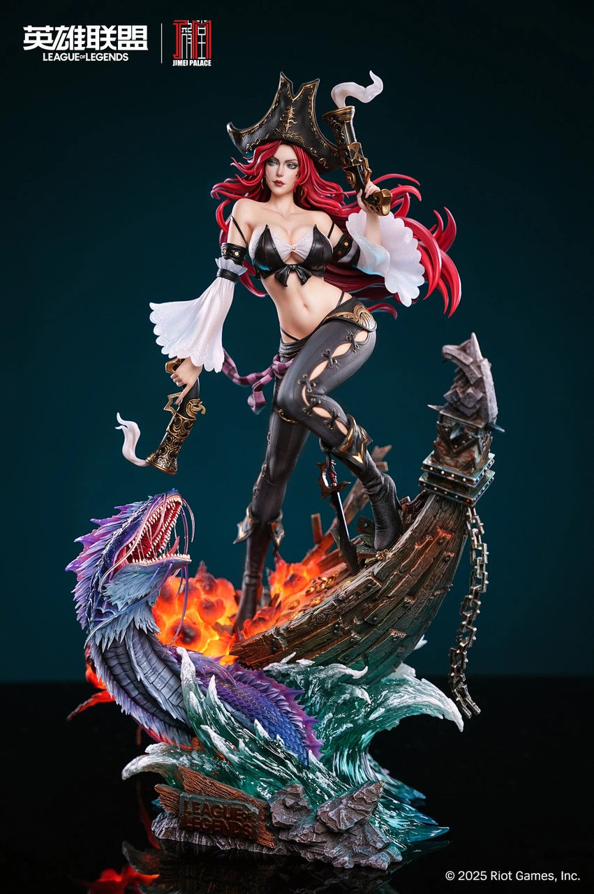 Preventa Resina Miss Fortune Figura League of Legends Jimei Palace (Licencia) Estudio