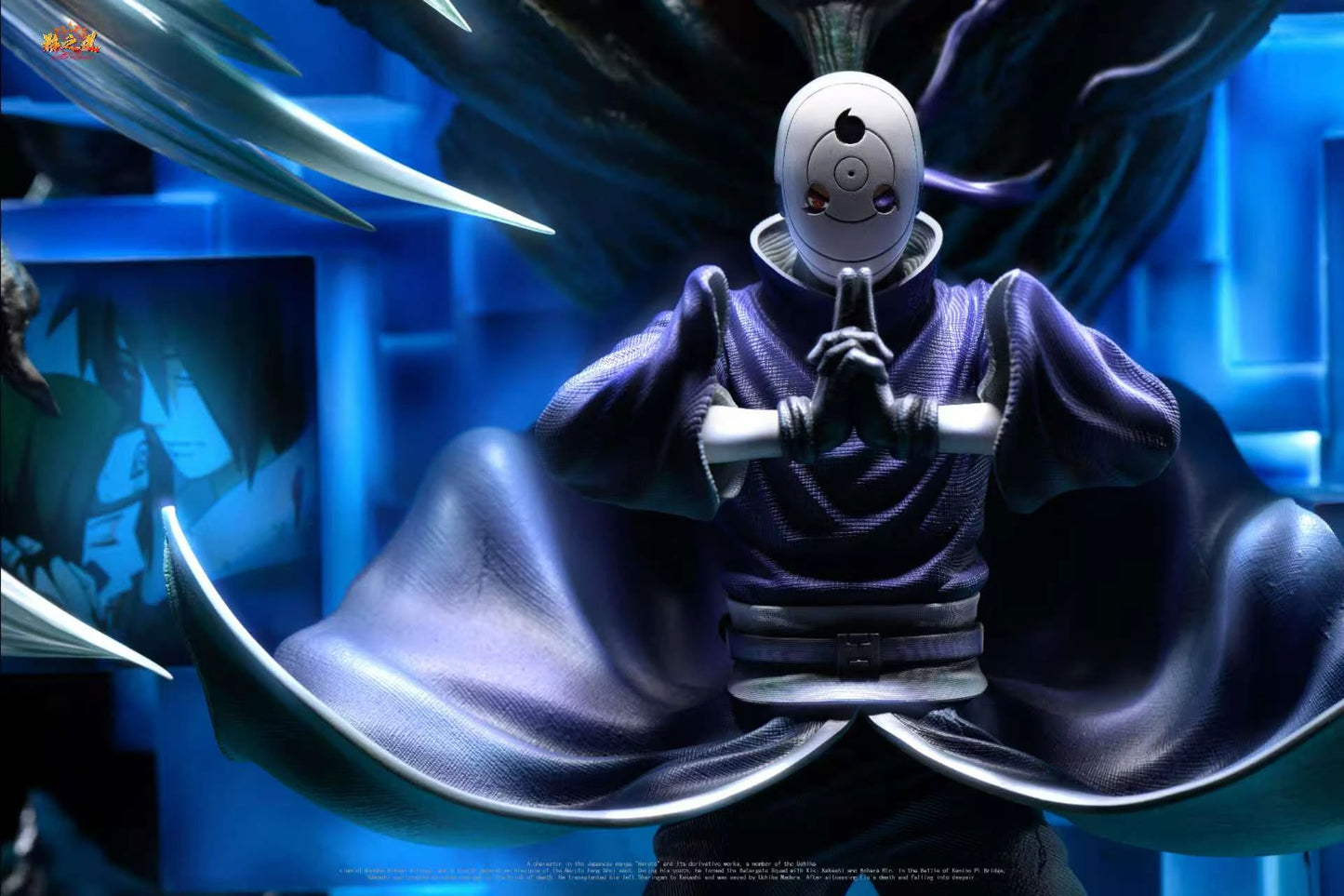 Preventa Resina Uchiha Obito Figura Naruto Kagemusha  Estudio