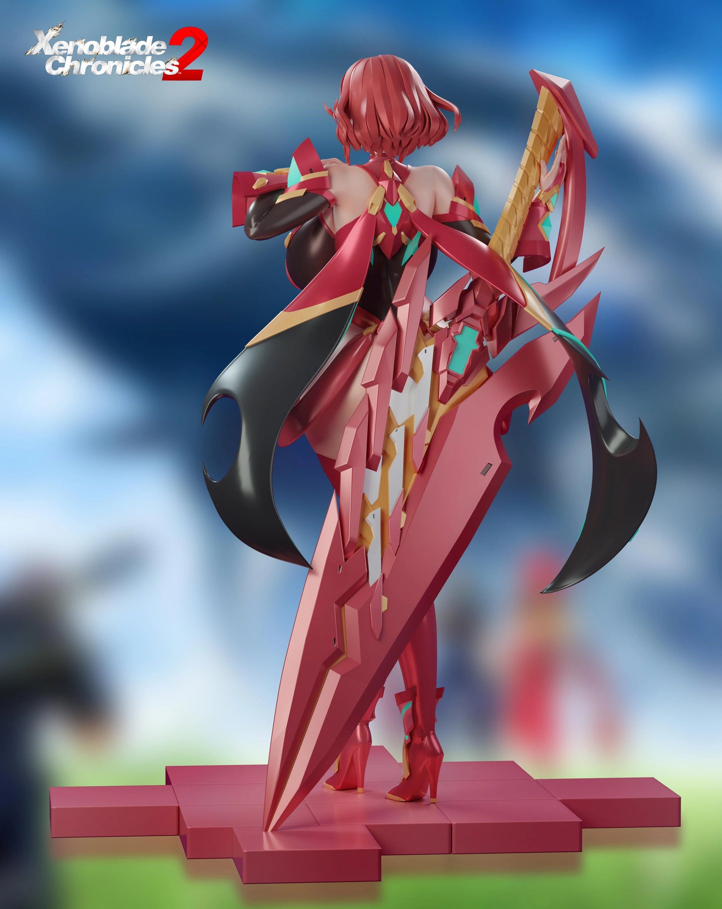 Preventa Resina Mythra & Pyra Figura Xenoblade Chronicles  BGA Estudio
