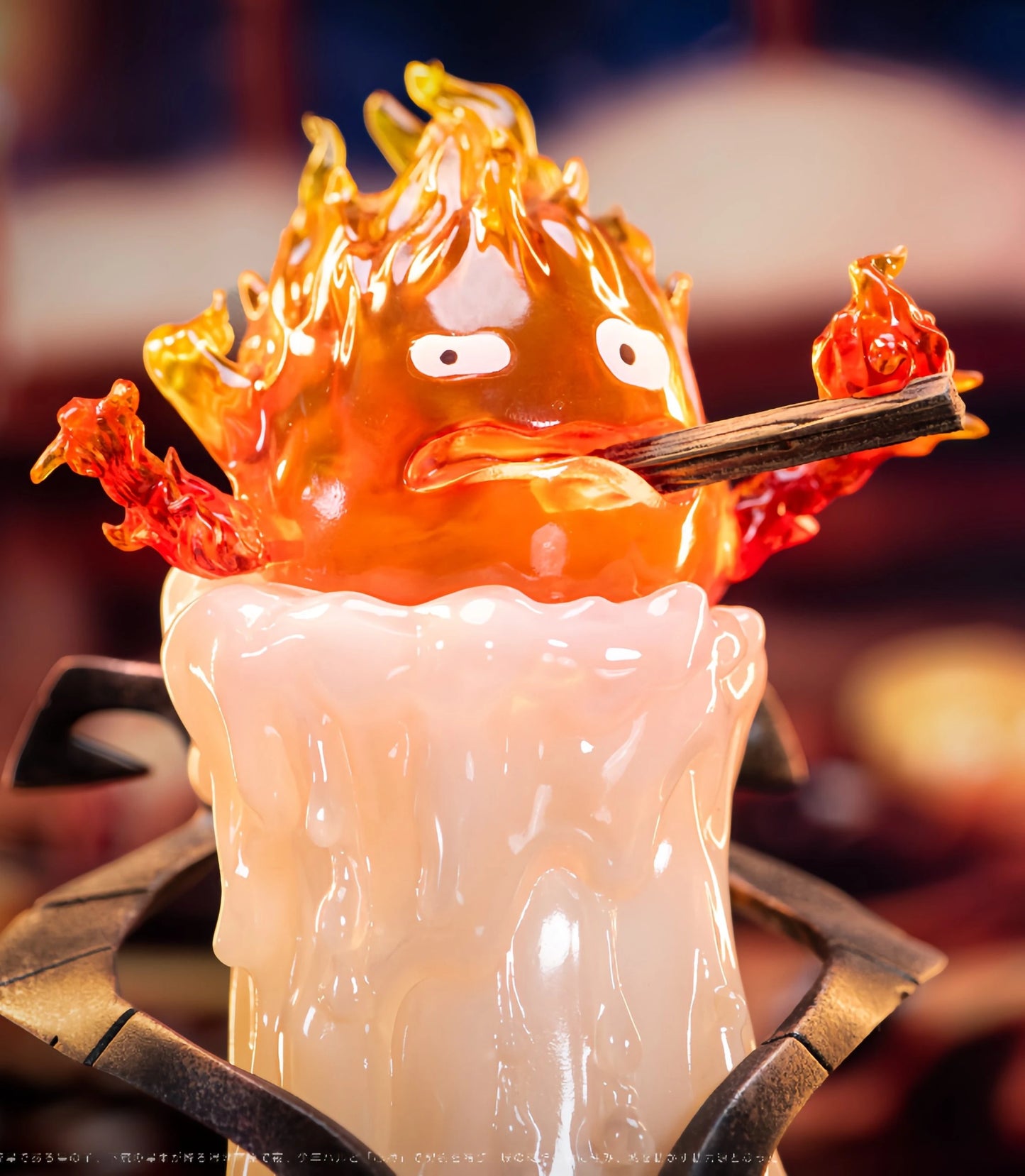 Preventa Resina Calcifer Figura El increíble castillo vagabundo Wu Yu Estudio