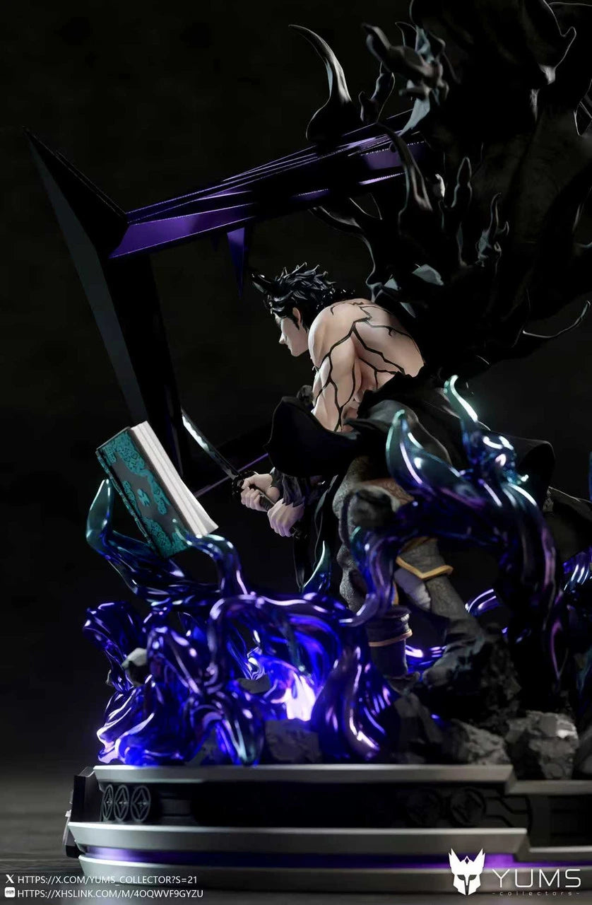 Preventa Resina Yami Sukehiro Figura Black Clover YUMS Collectors Estudio