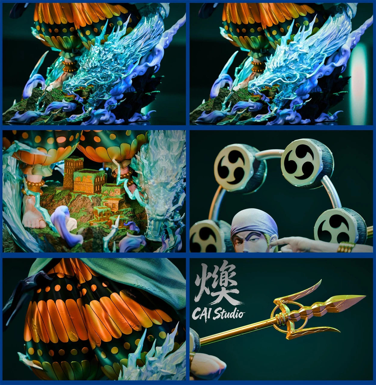 Preventa Resina Enel Figura One Piece CAI Estudio
