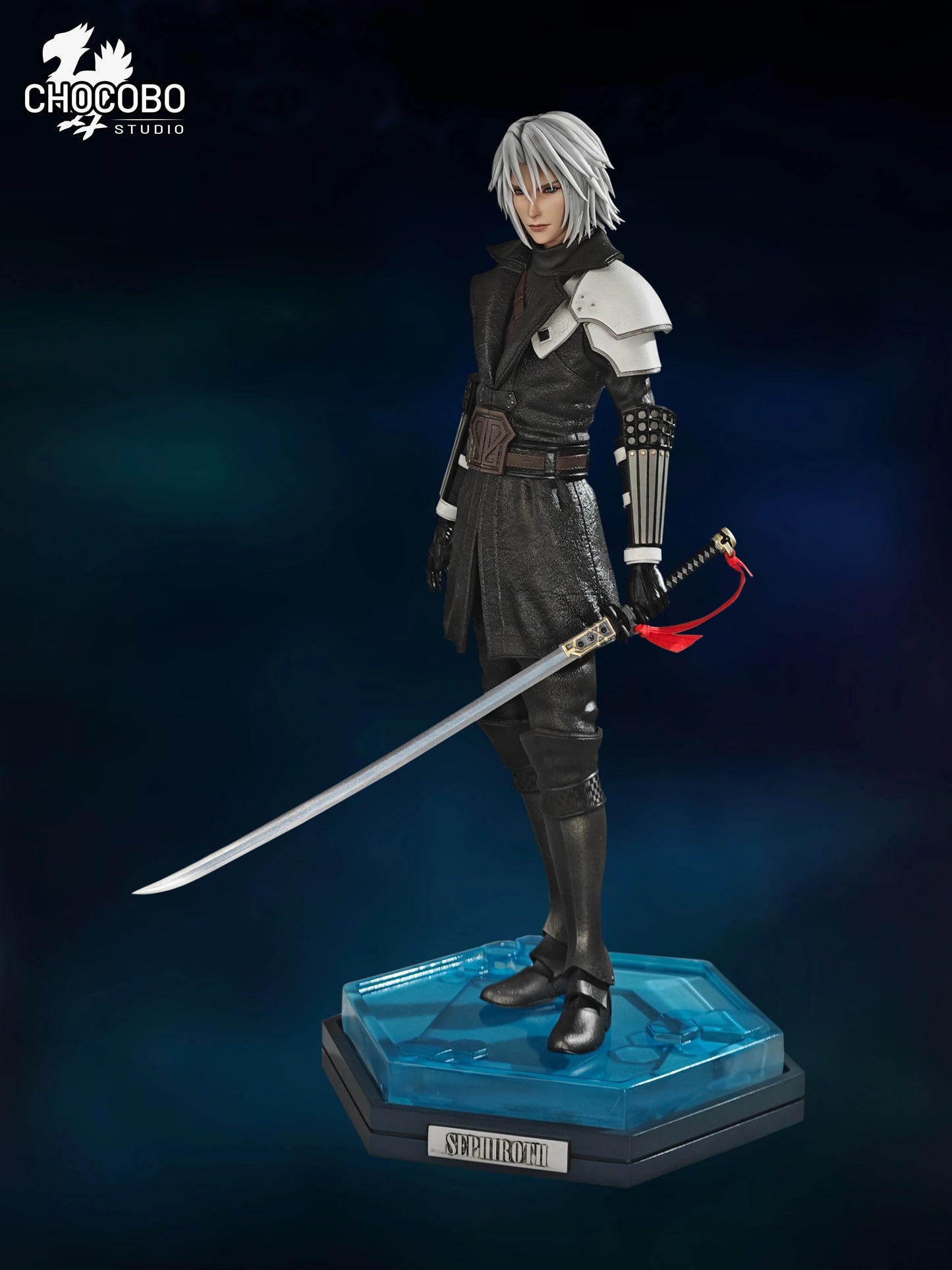 Preventa Resina Sephiroth Figura Final Fantasy VII Chocobo  Estudio