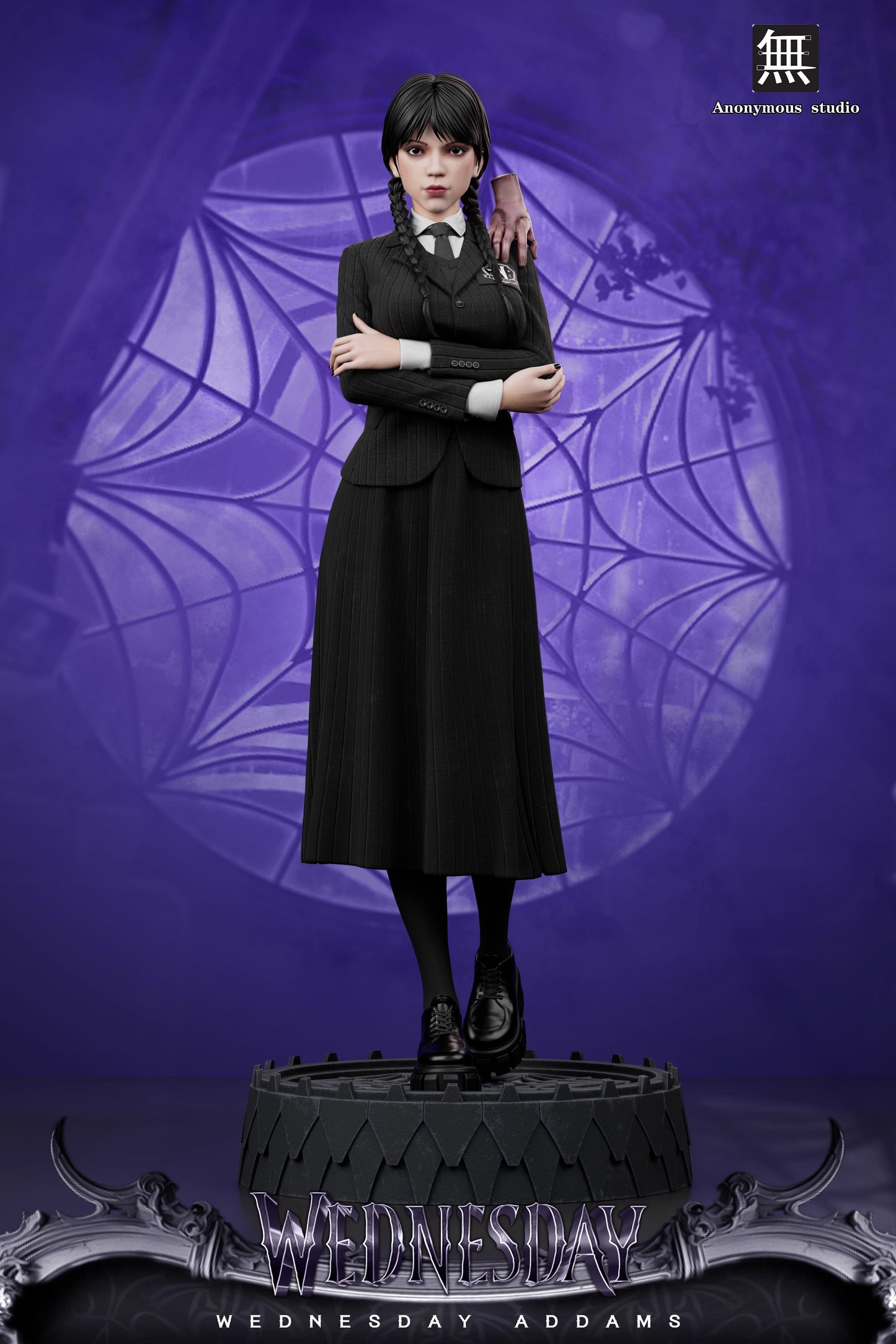 Preventa Resina Merlina Figura Wednesday Anonymous Estudio