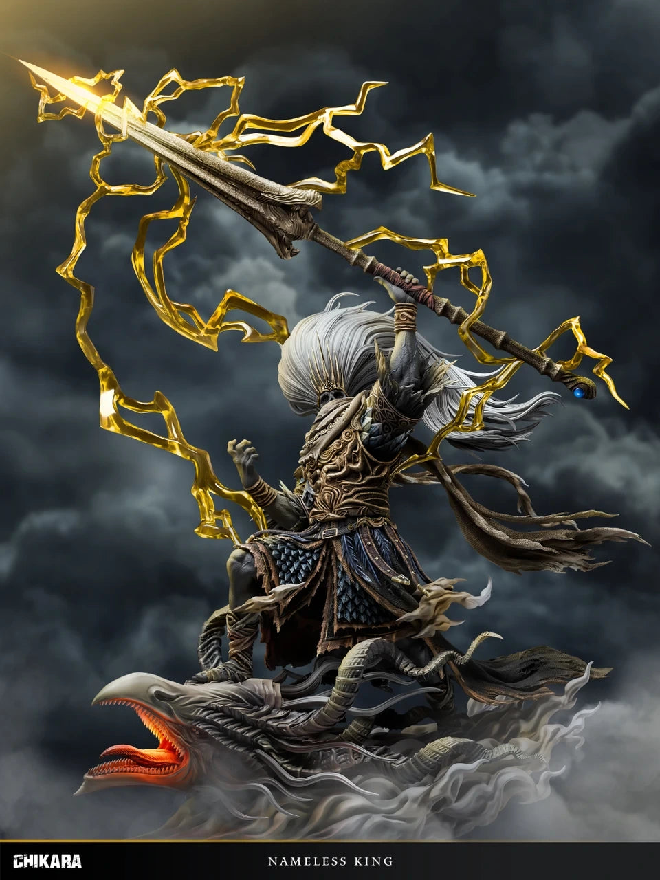 Preventa Resina Nameless King Figura Dark Souls 3 1/4 Chikara Estudio