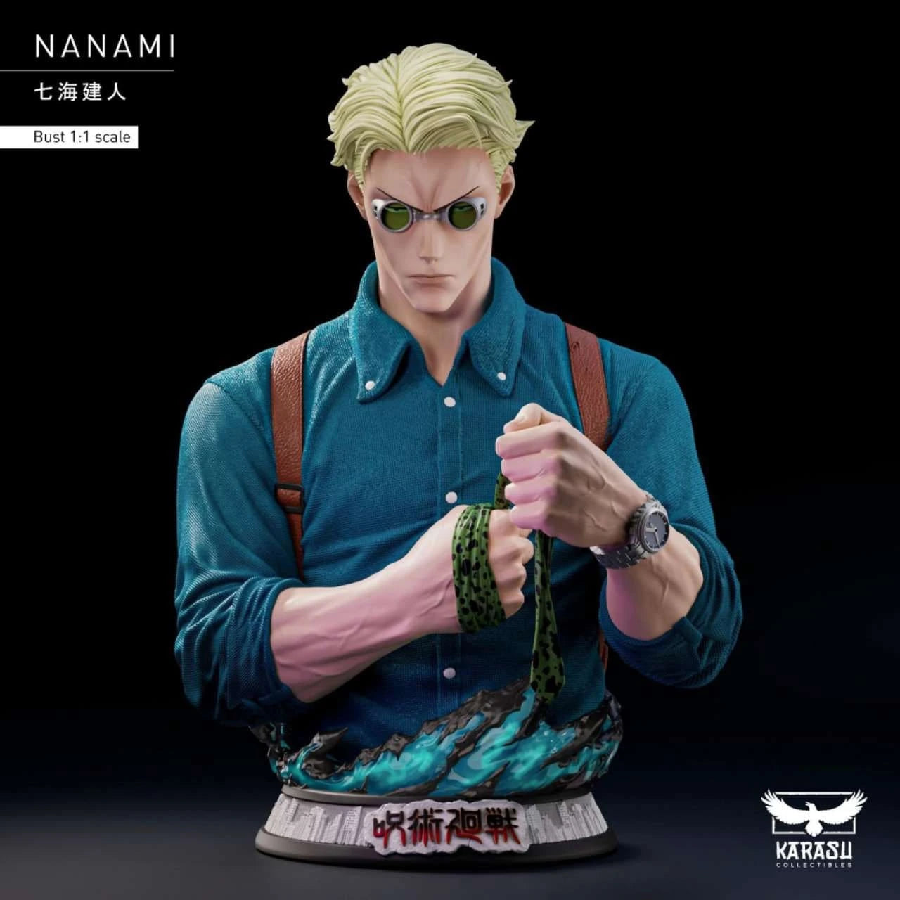 Preventa Resina Nanami Kento Figura Jujutsu Kaisen Karasu Collectibles Estudio
