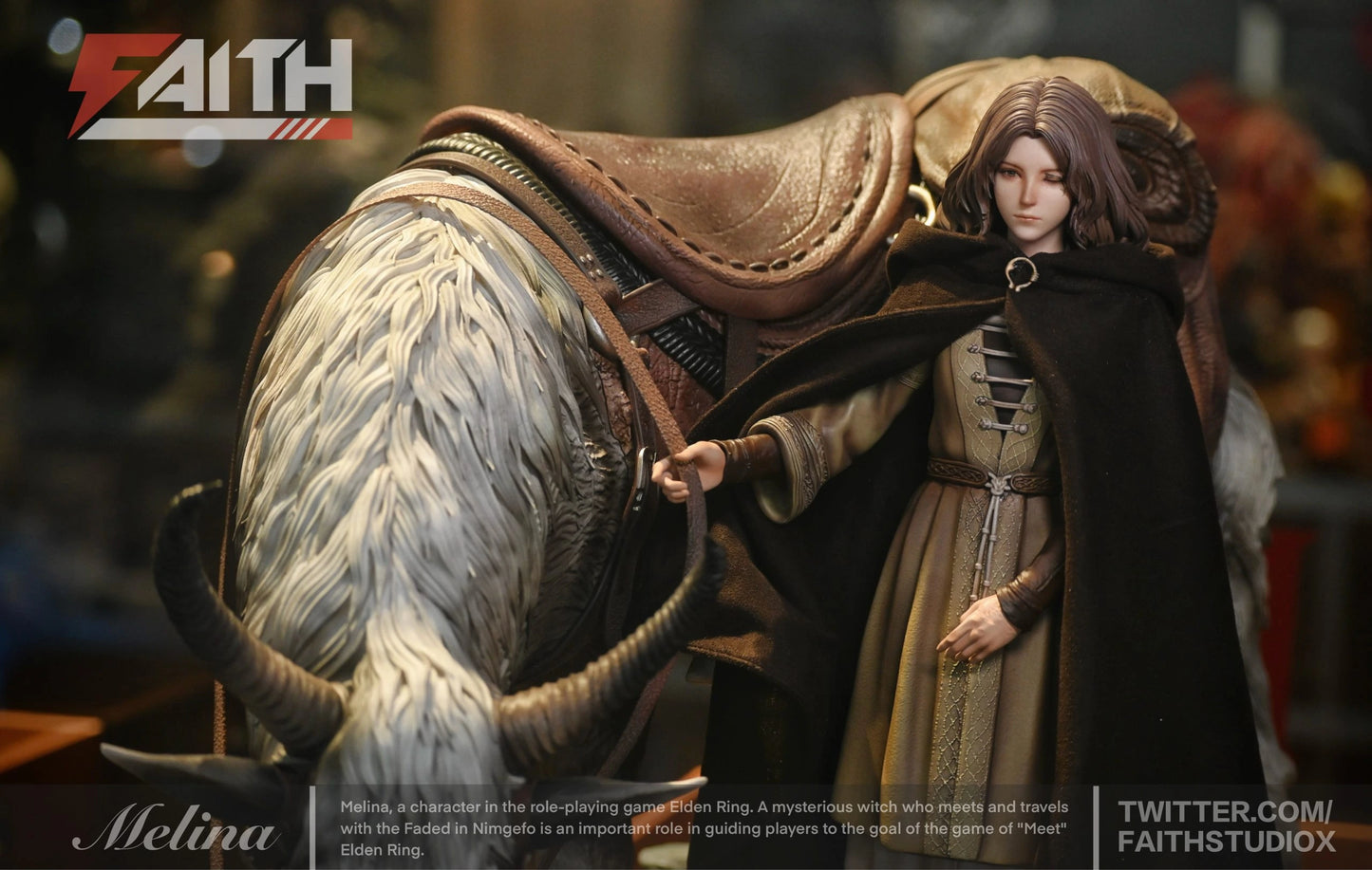 Preventa Resina Melina Figura Elden Ring Faith Estudio