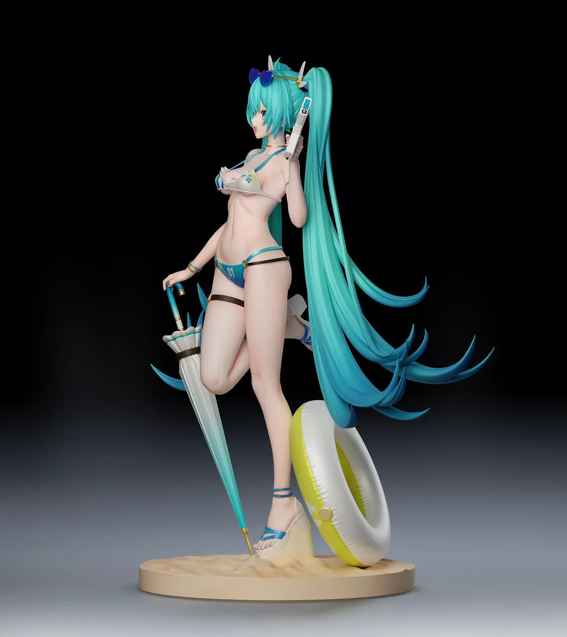Preventa Resina Hatsune Miku Figura Vocaloid Kiki Estudio
