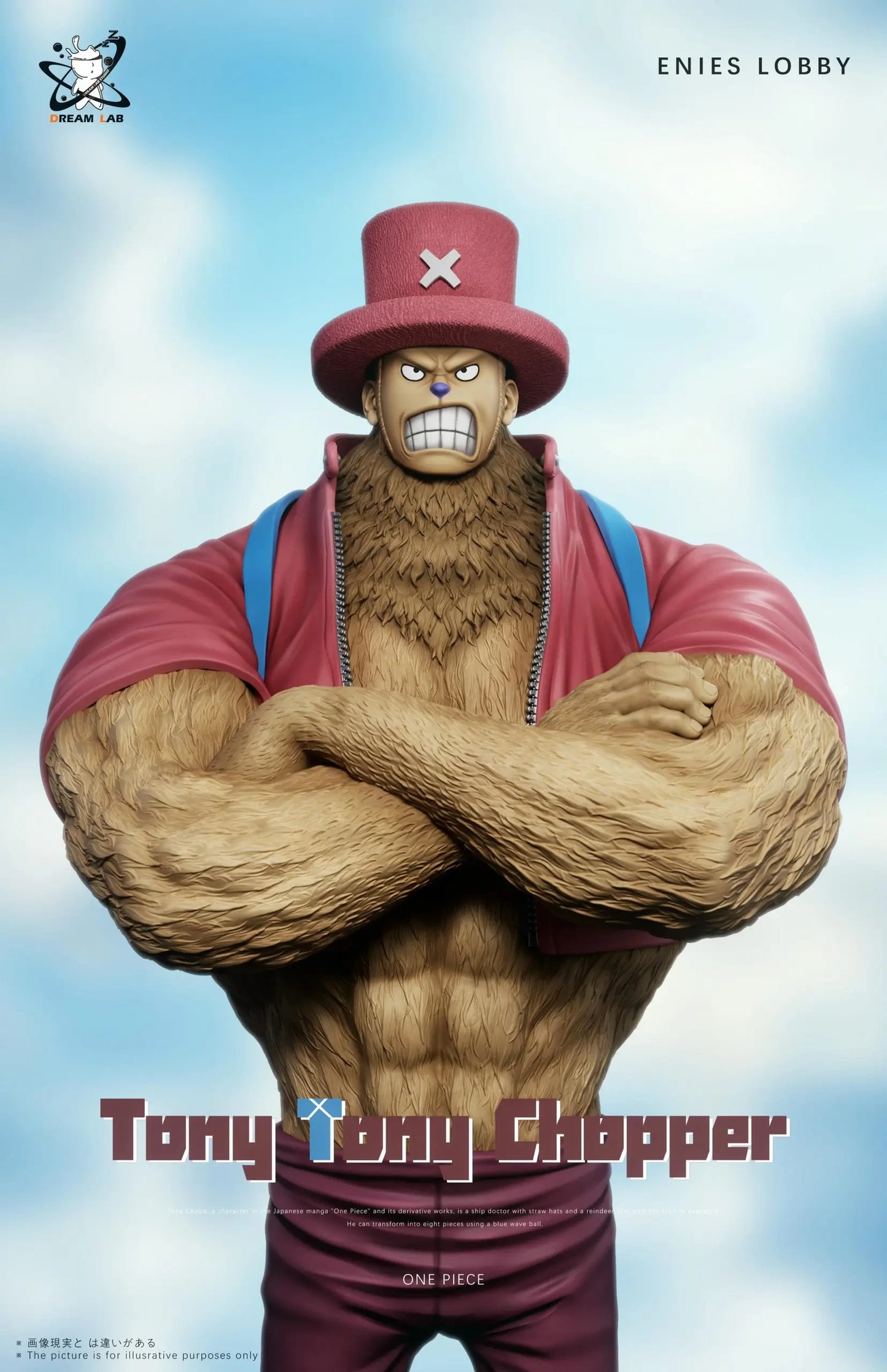 Preventa Resina Chooper & Sanji Figura One Piece  Dream Lab Estudio