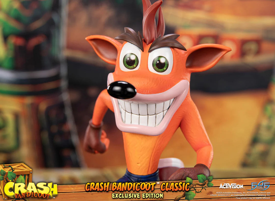 Preventa Resina Crash Figura Crash Bandicoot First 4 Figures (Licencia) Estudio