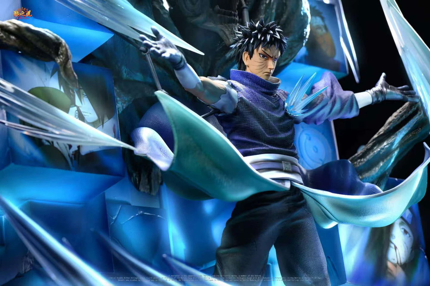 Preventa Resina Uchiha Obito Figura Naruto Kagemusha  Estudio