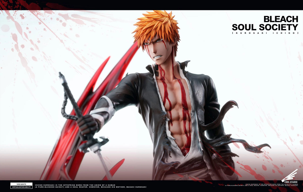 Preventa Resina Ichigo "Bankai" Figura Bleach Time  Estudio
