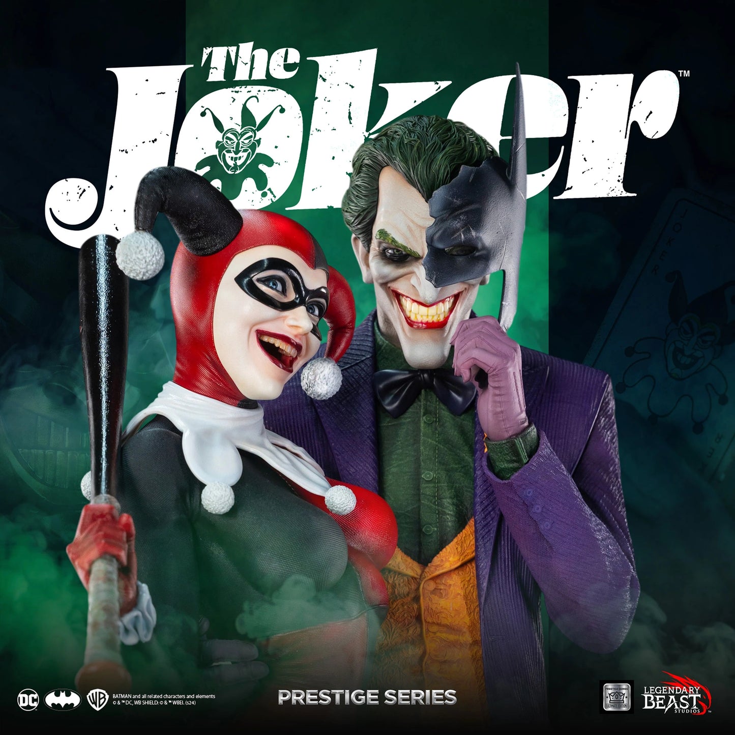 Preventa Resina Joker Figura DC Comics Legendary Beast (Licencia) Estudio