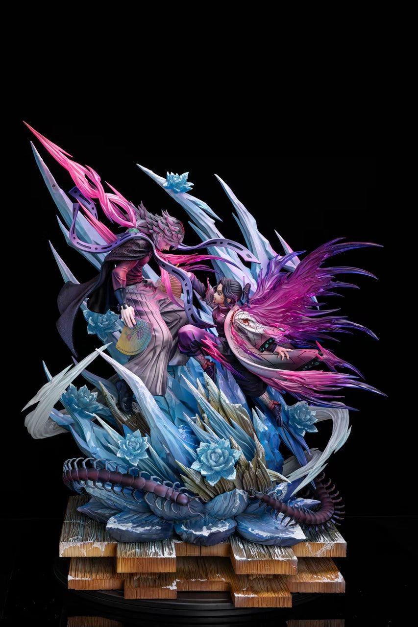Preventa Resina Shinobu Kcho vs Douma Figura Demon Slayer Lei Hao Ke Yu Estudio