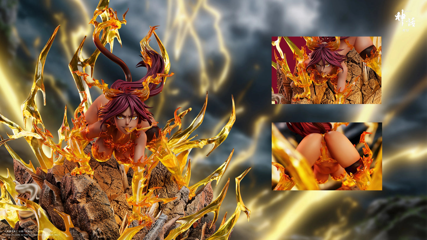 Preventa Resina Yoruichi Shihouin Figura Bleach Myth  Estudio