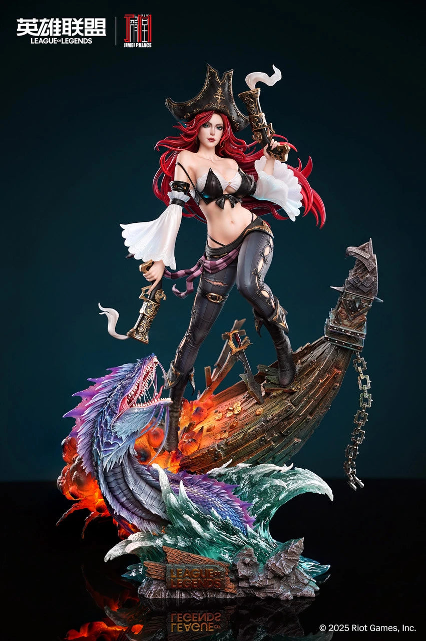Preventa Resina Miss Fortune Figura League of Legends Jimei Palace (Licencia) Estudio