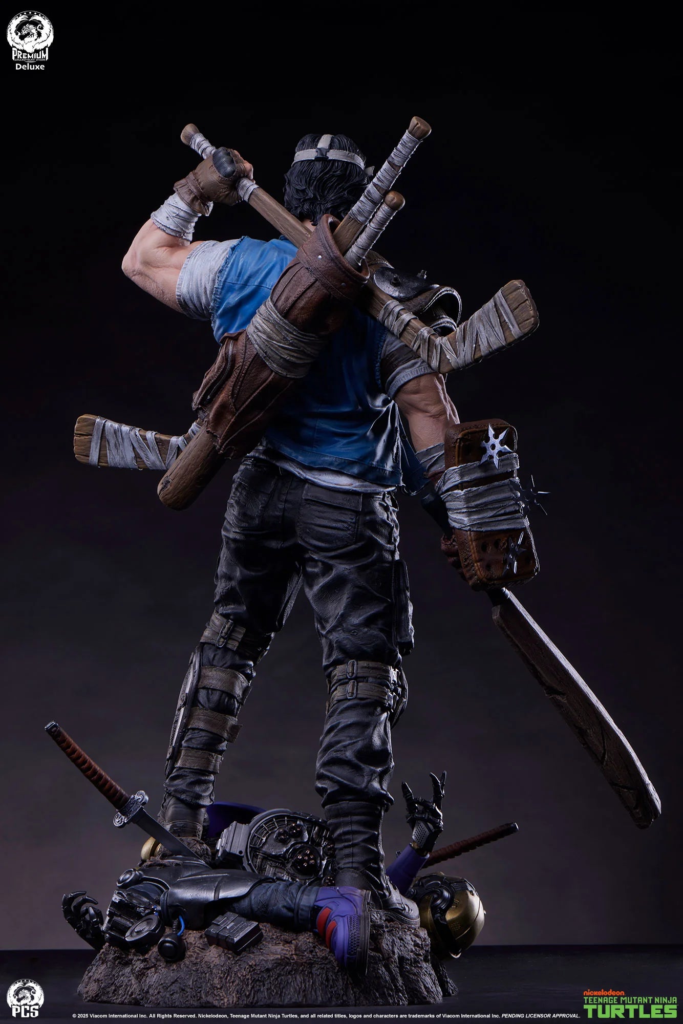 Preventa Resina Casey Jones Figura Tortugas Ninja PCS (Licencia) Estudio