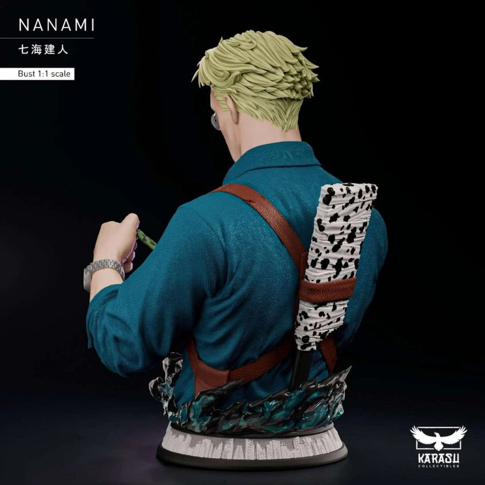 Preventa Resina Nanami Kento Figura Jujutsu Kaisen Karasu Collectibles Estudio