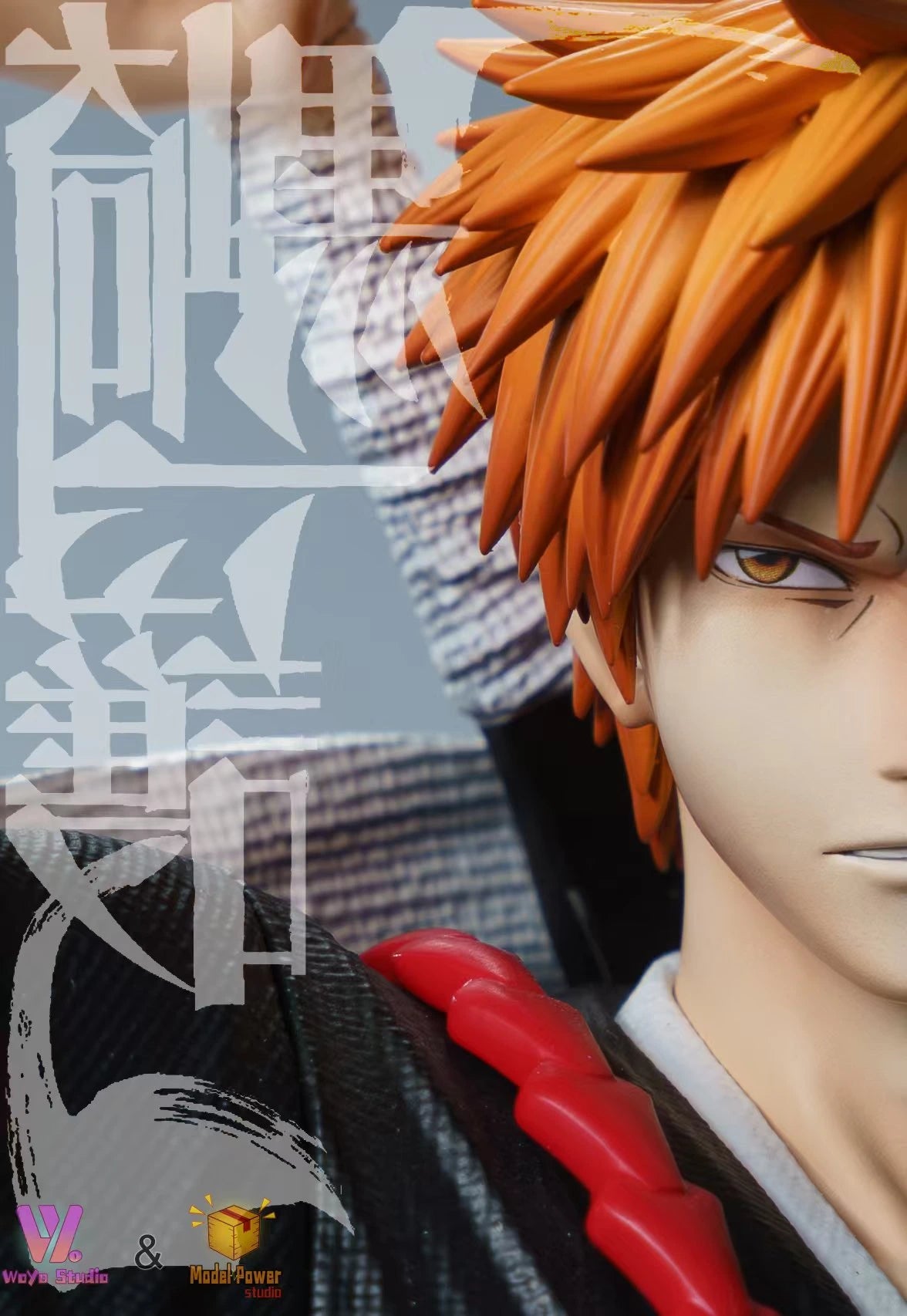 Preventa Resina Kurosaki Ichigo Figura Bleach WoYo & Model Power Estudio