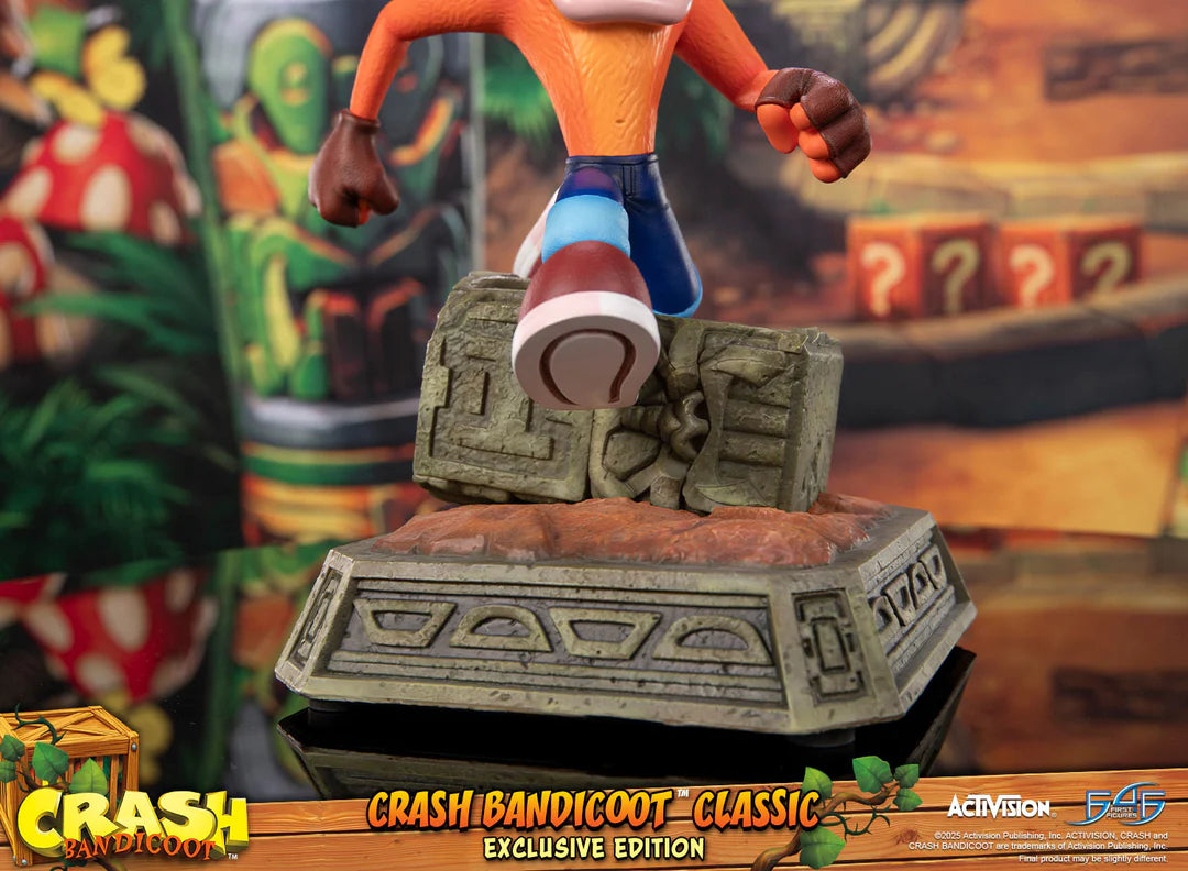 Preventa Resina Crash Figura Crash Bandicoot First 4 Figures (Licencia) Estudio