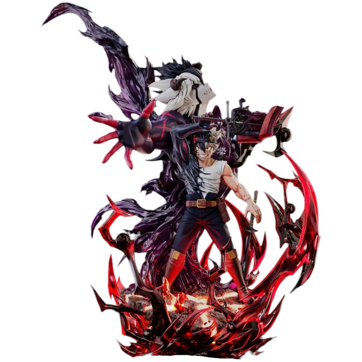 Preventa Resina Asta Figura Black Clover Seven Estudio