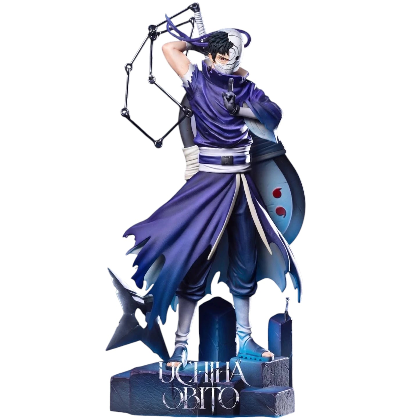 Preventa Resina Obito Uchiha Figura Naruto 1/6 Pizel Zone Estudio