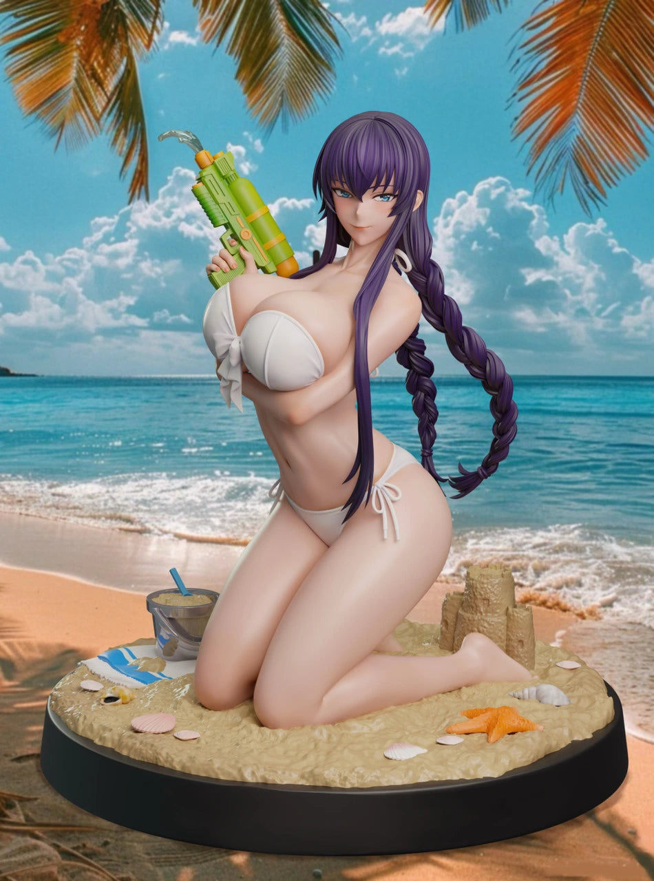 "Preventa Resina Busujima Saeko Figura Highschool of the Dead  1/6 Crown Estudio"