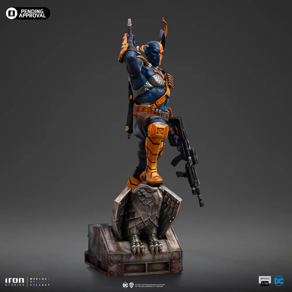 Preventa Resina Death Stroke Figura DC Iron (Licencia) Estudio