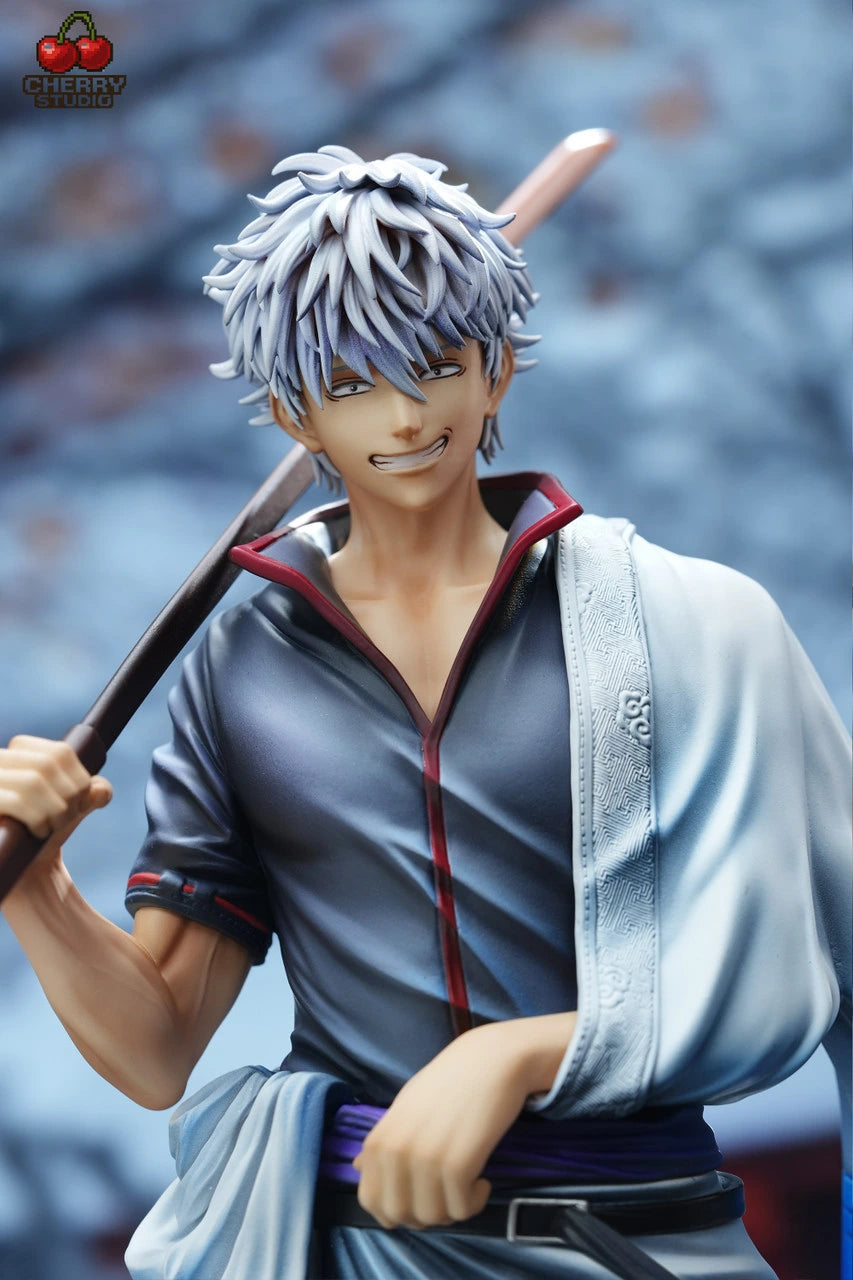 Preventa Resina Gintoki Sakata Figura Gintama Cherry Estudio