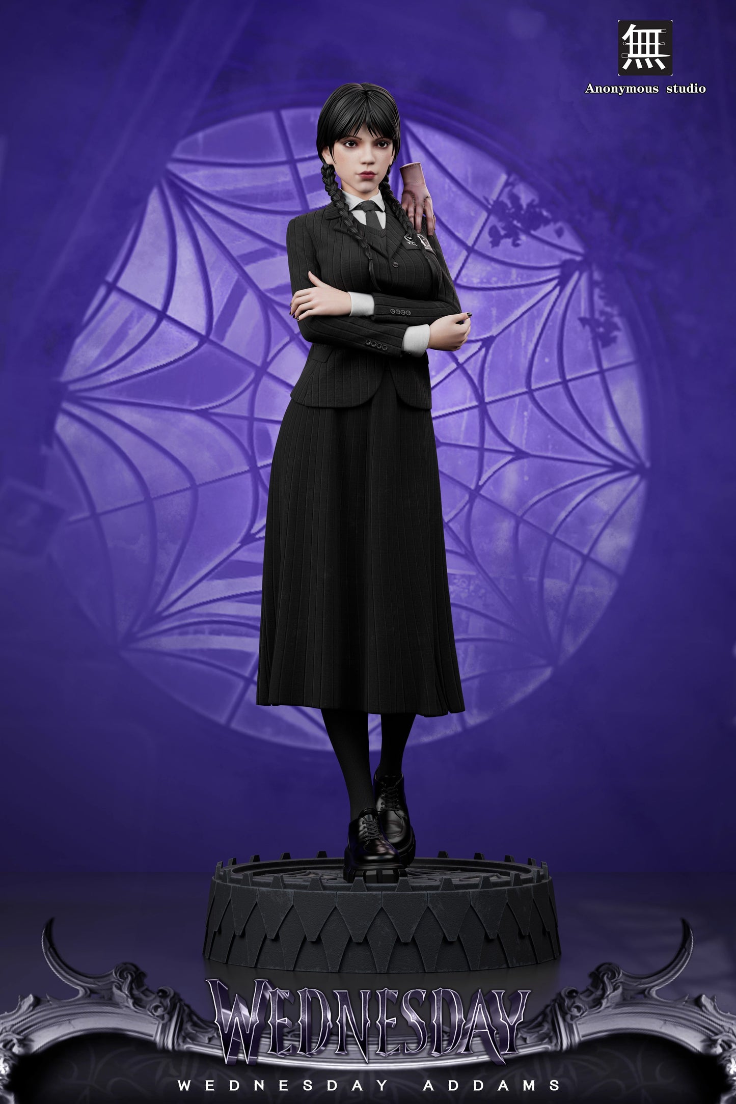 Preventa Resina Merlina Figura Wednesday Anonymous Estudio