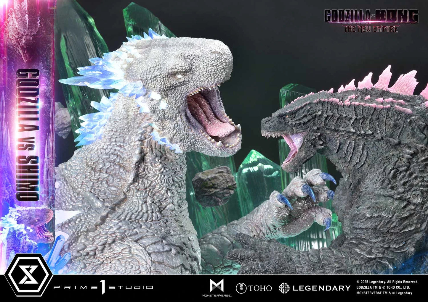 Preventa Resina Godzilla vs Shimo Figura Godzilla y Kong: El Nuevo Imperio Prime 1 (Licencia) Estudio